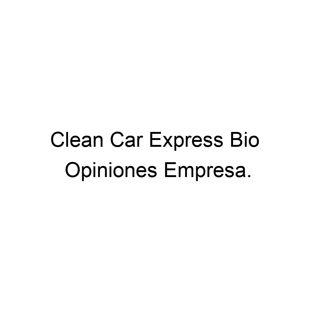 opiniones-clean-car-express-bio